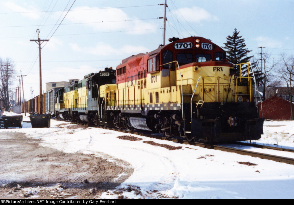 FRVR GP9R #1701 - Fox River Valley RR